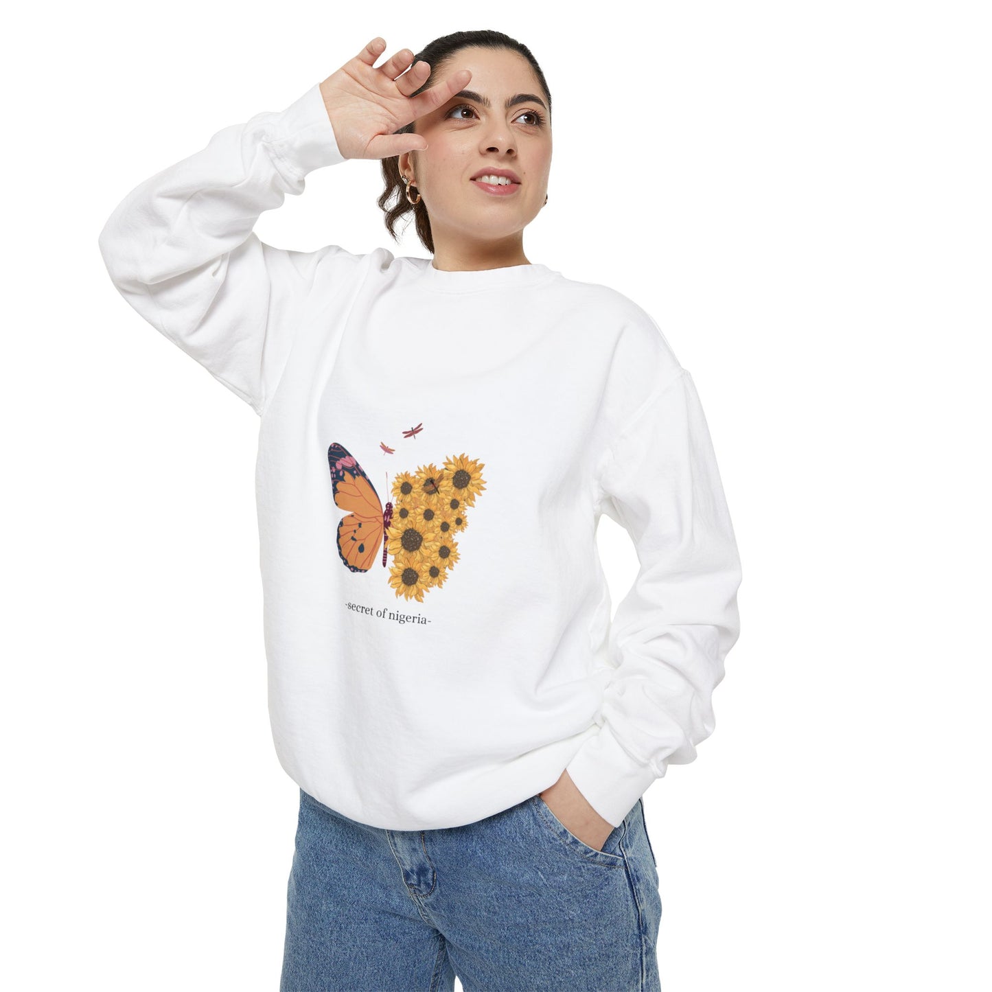 Unisex Garment-Dyed Sweatshirt