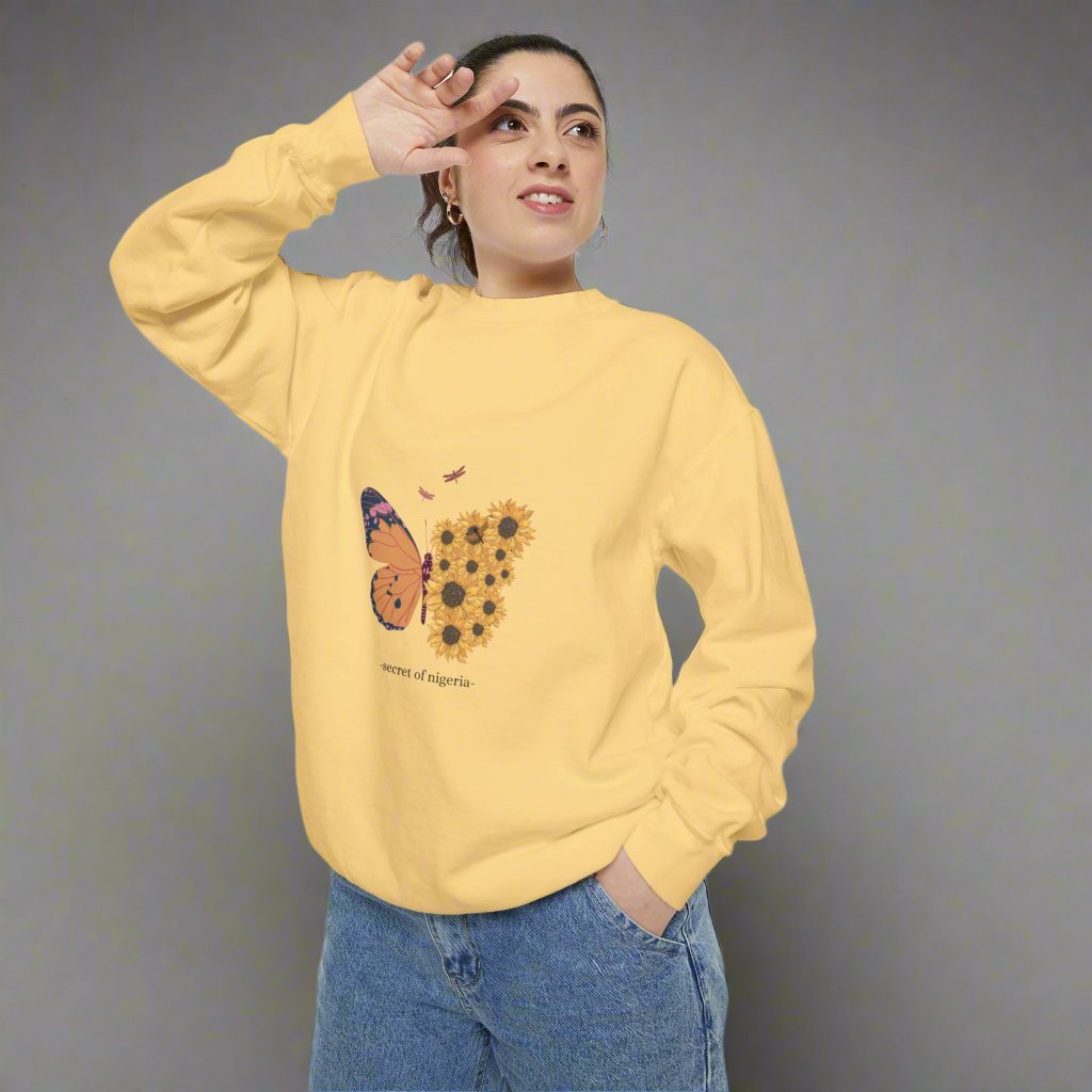 Unisex Garment-Dyed Sweatshirt